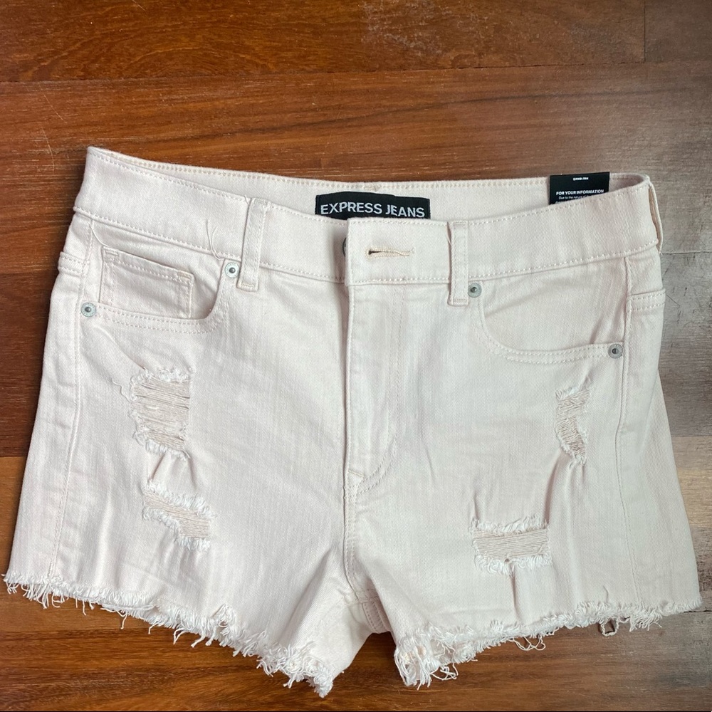 Express highrise shorts